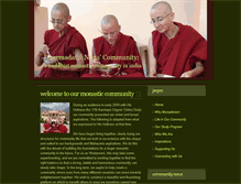 Tablet Screenshot of nunscommunity.net